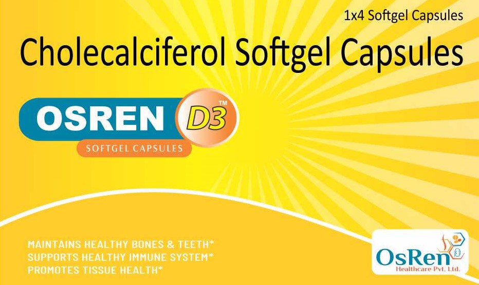 OSREN D3 SOFTGEL CAPSULE